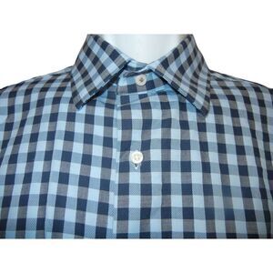 Ben Sherman Shirt Mens Size M Long Sleeve Button Down Collared Cotton Blend